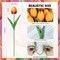 30PCS Real Touch Artificial Tulips, 13.5 Inch Silk PU Fake Tulip Flowers Bouquet Stems for Spring, Easter, Wedding, Mother’s Day, Home & Table Centerpiece Decorations (Sunset Color)